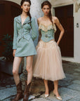 Thornstar Knight Denim Corset