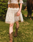 Dune Lace Skirt