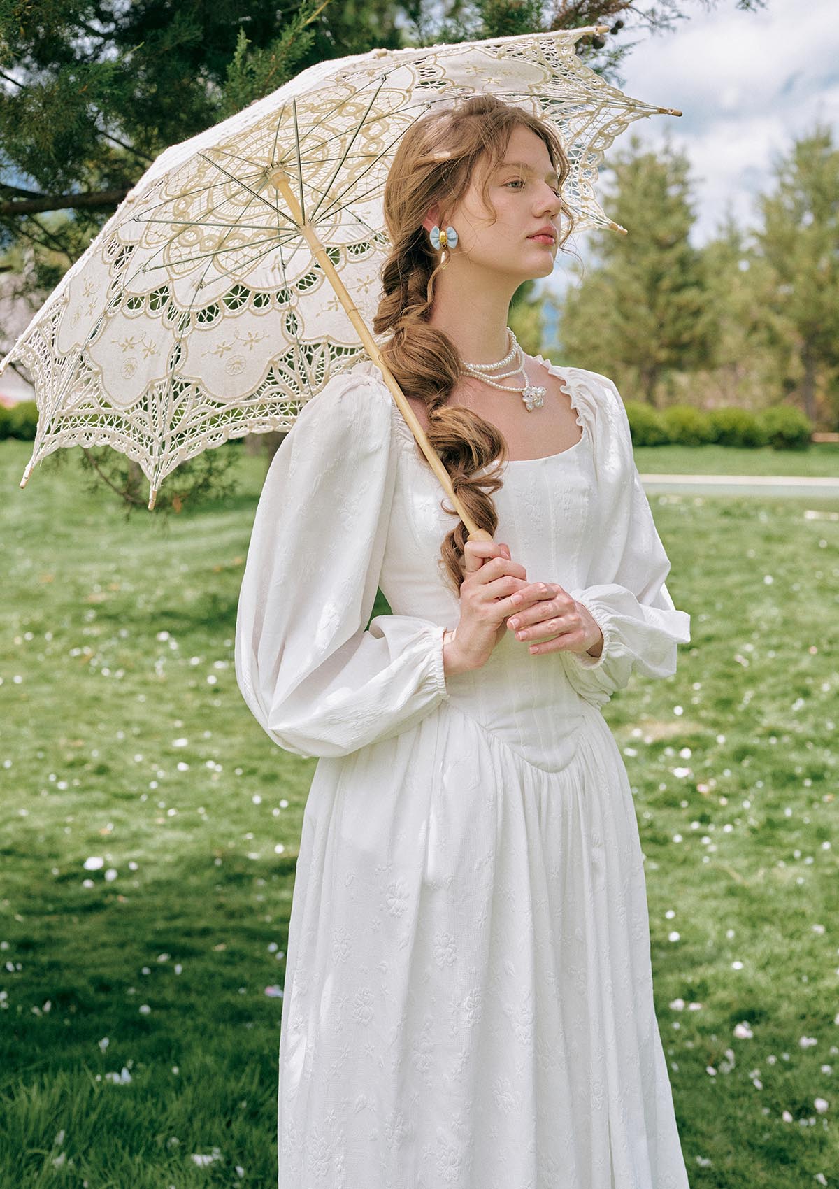 Moonlit Ice Castle Dress
