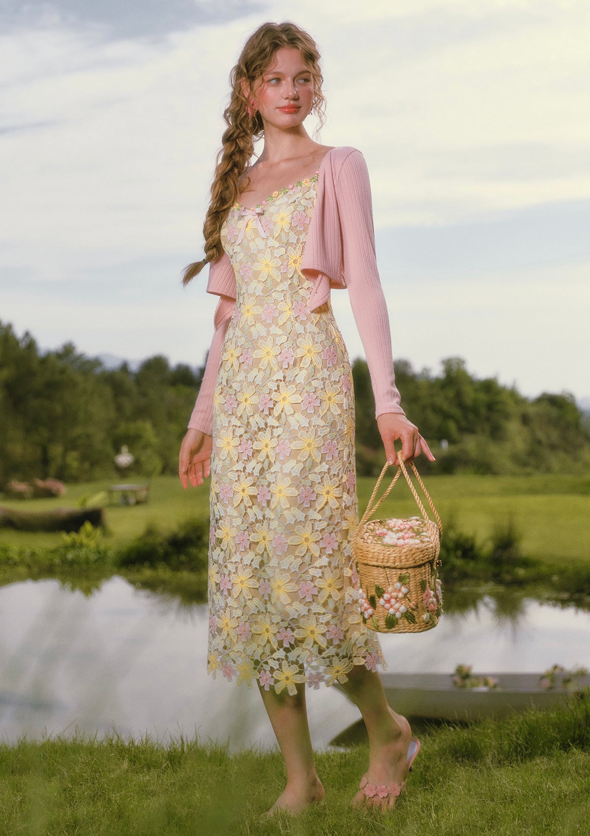 Rainbow Bloom Rhyme Dress