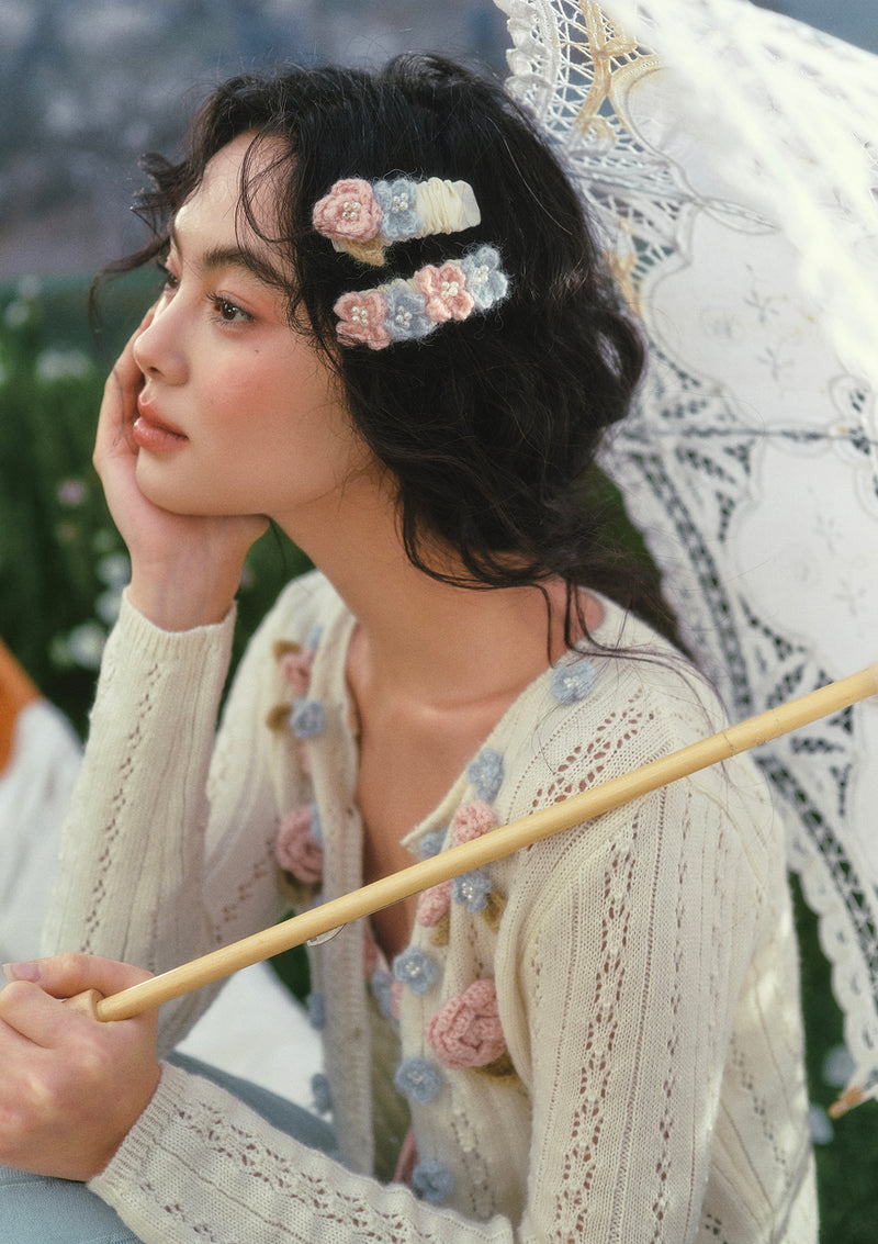 Rose Tide Knit Dress In Stock / M