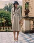 Cream Tea Trench Dress