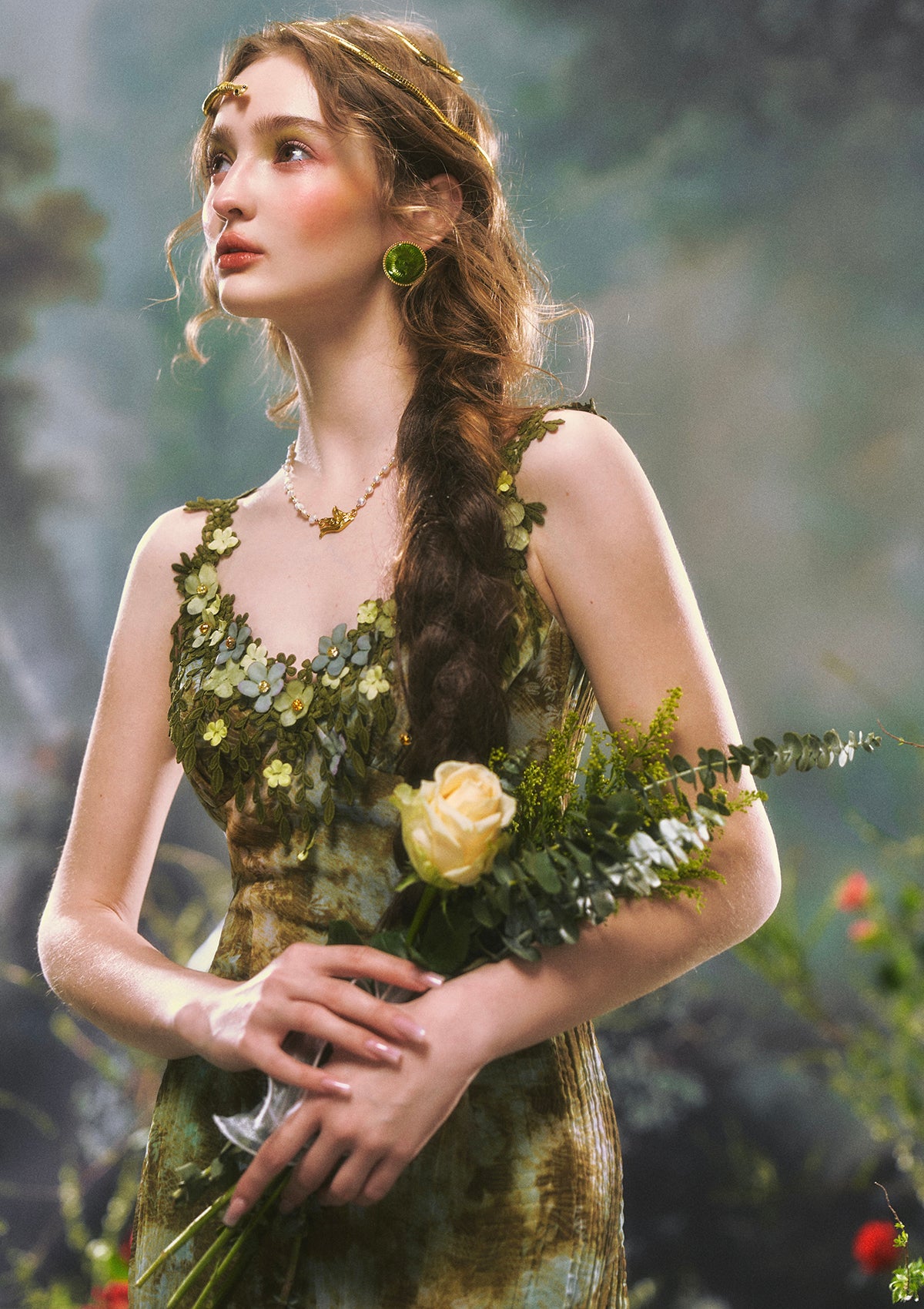 Eucalyptus Fairy Dress Pre-order / S