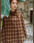 Tartan Majesty Cape Coat