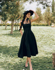 Beyond Campus Black Dress(Long)