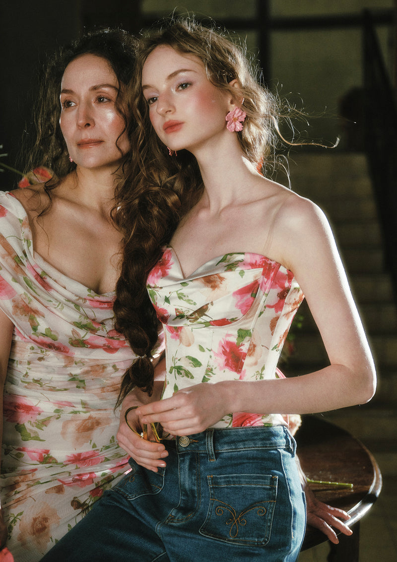 Corn Poppy Corset