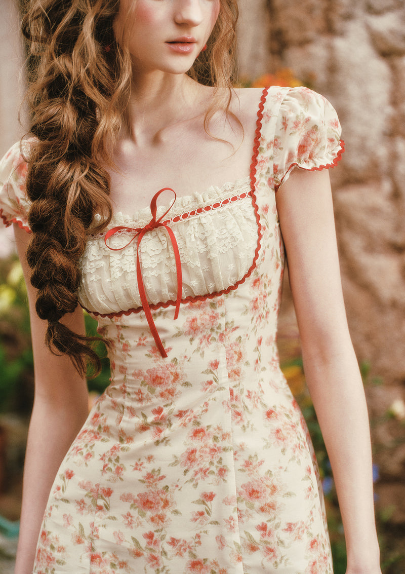 rosebery mini dress Crimson Berry Rose Dress