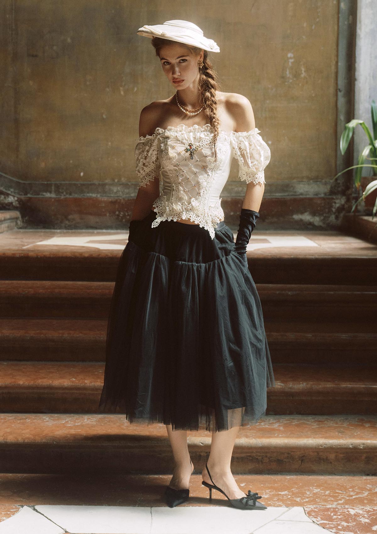 LM Styling Diary Skirt (Raven)