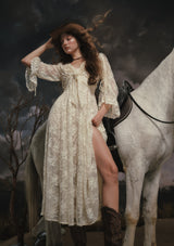 White Horse Princess Dress
