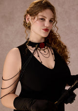 Curve&Plus Crimson Temptation Dress