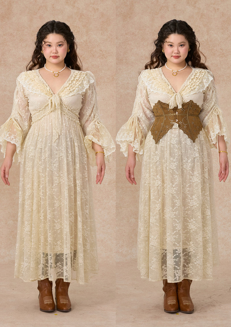 Curve&Plus Suede Corset (underbust)