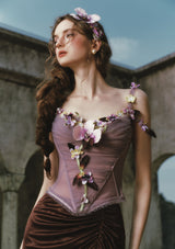 Moonlit Vine Corset