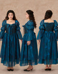 Curve&Plus Morpho Helena Korse Elbise