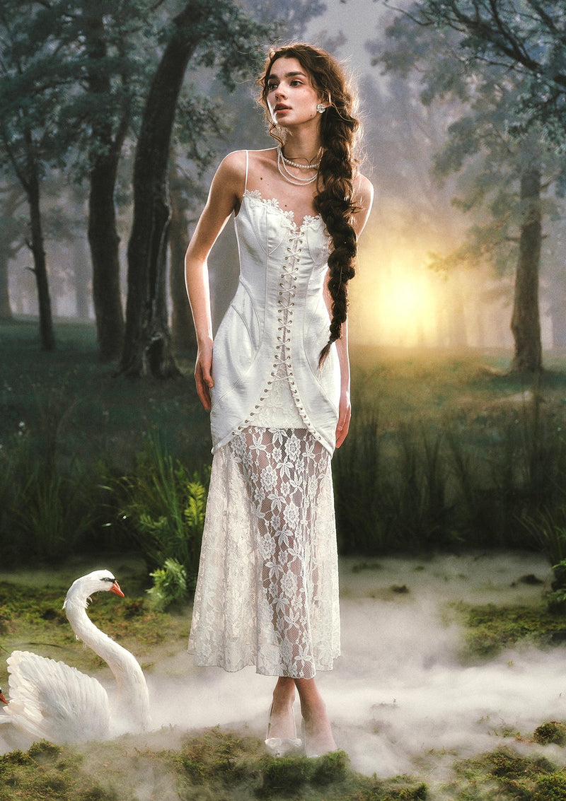swan dress Swan Lake White Dress