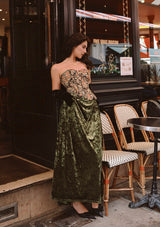 Florence Opera Satin Skirt