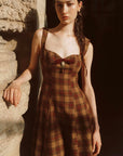 Tartan Majesty Maxi Dress