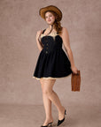 Curve&Plus Berry Buccaneer Dress(Short)