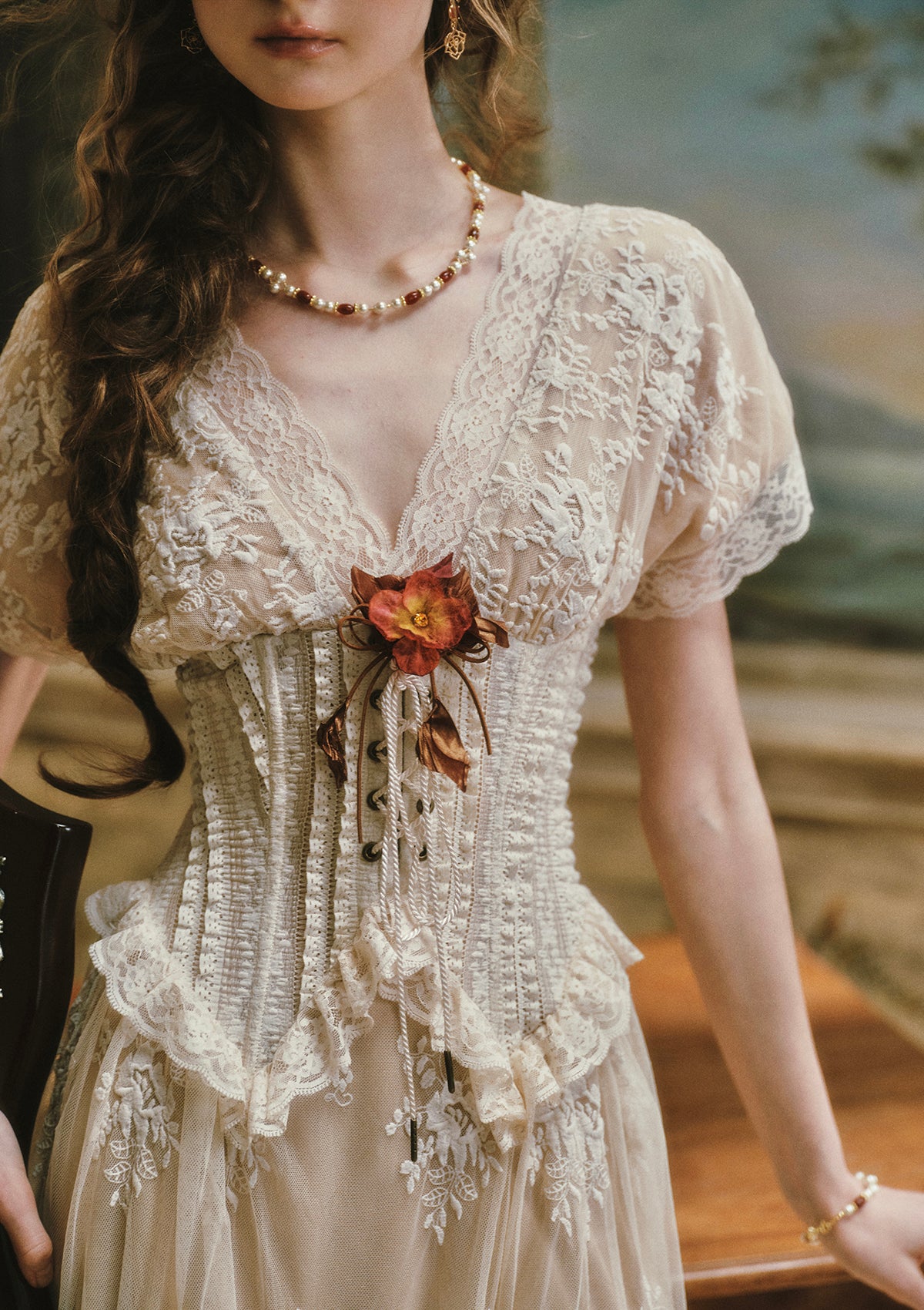 Western Hero Corset Dress S