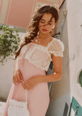 Honeyed Peach Bloom Dress