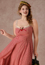 Curve&Plus Afternoon Berry Tea Dress