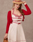 Curve&Plus Little Red Candle Dress