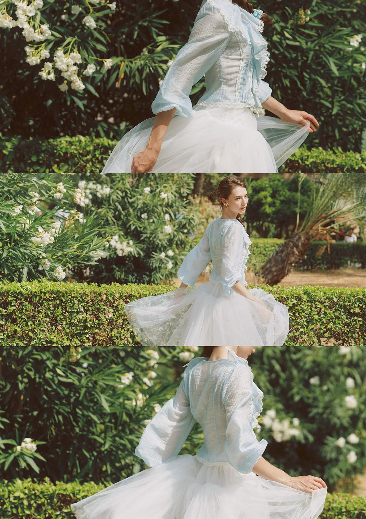 LM Styling Diary Skirt (white)