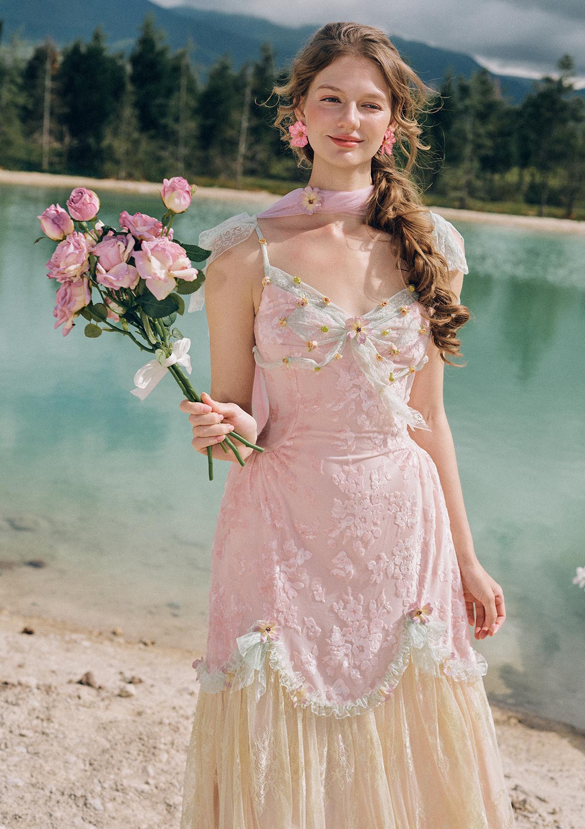 Coral Oz Dress