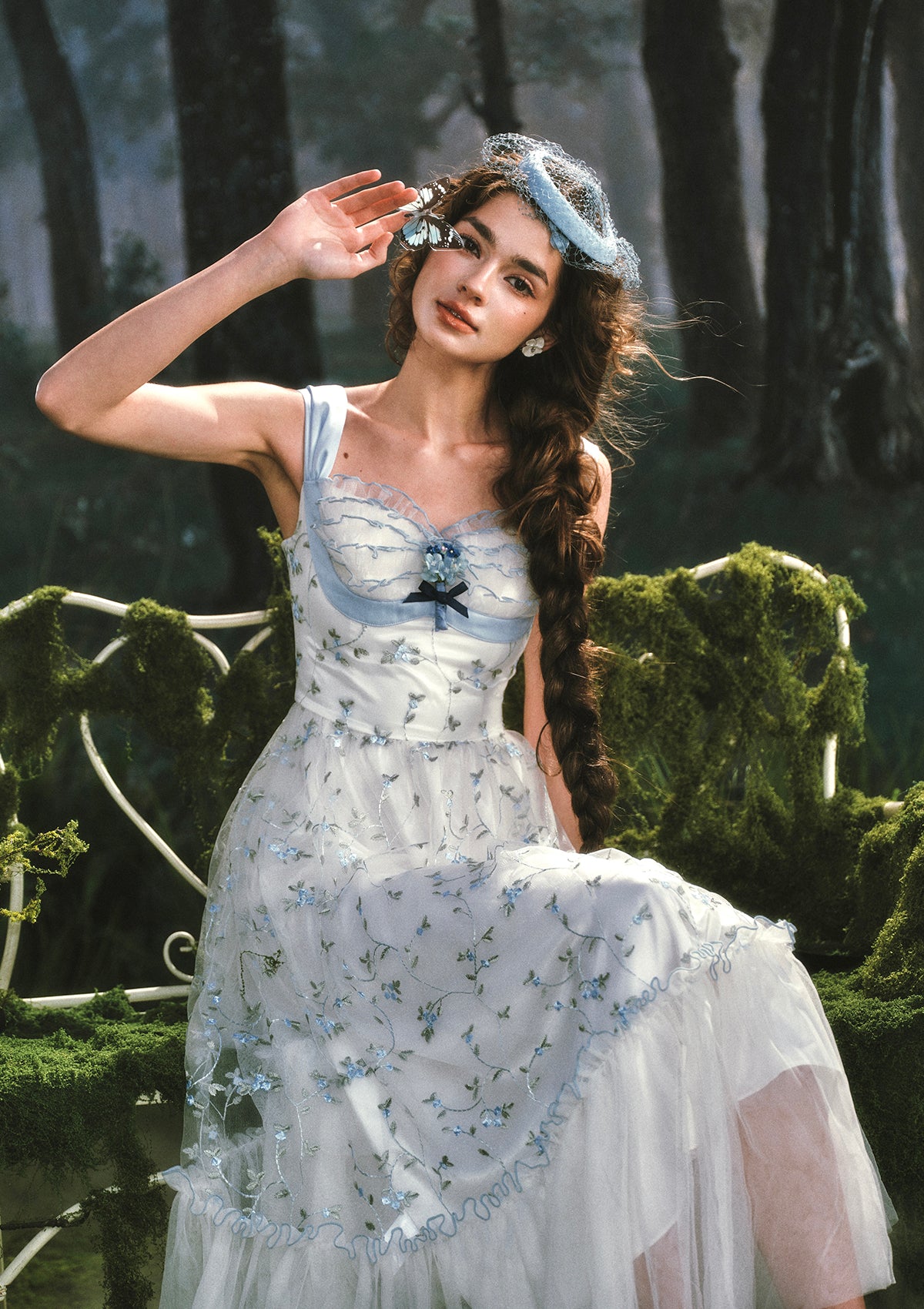 Kristallgartenkleid