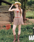 St. Paul Crimson Berry Corset