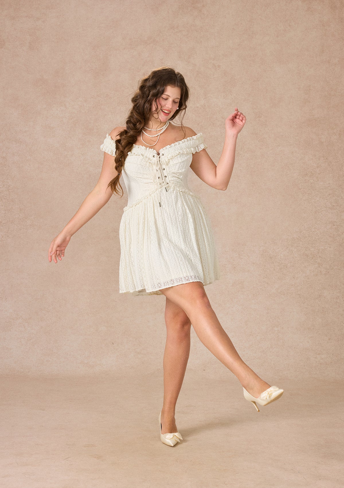 Curve&Plus Twin Butterflies Dress（Short）