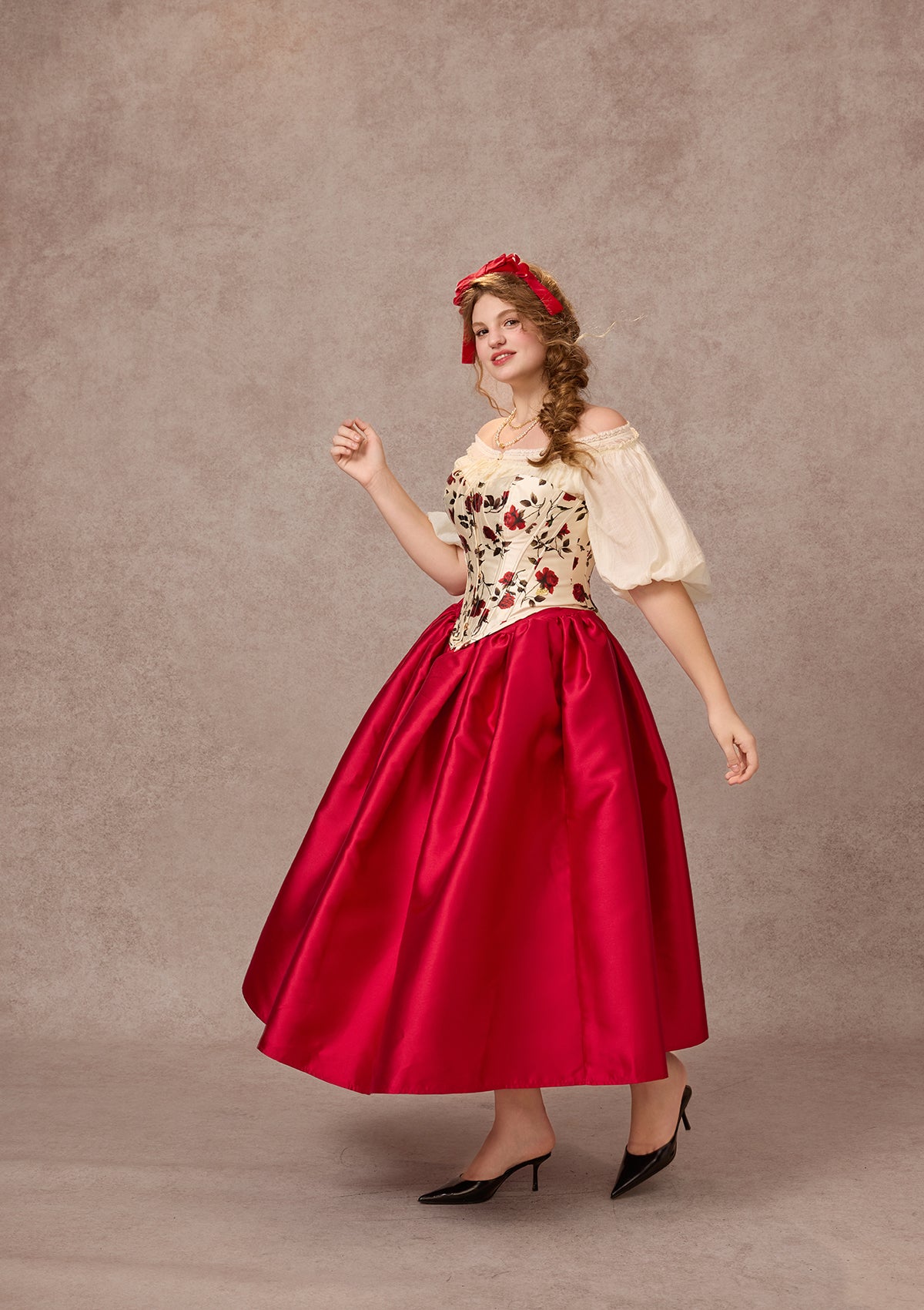Curve&amp;Plus Rose Heights Skirt