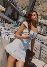 Azure Holiday Dress (Short)