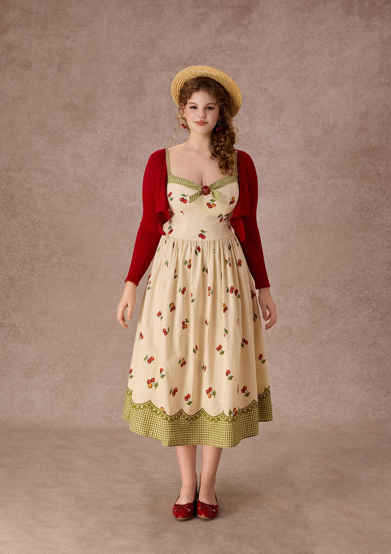 Wild Cherry Dress (Long) | LaceMade