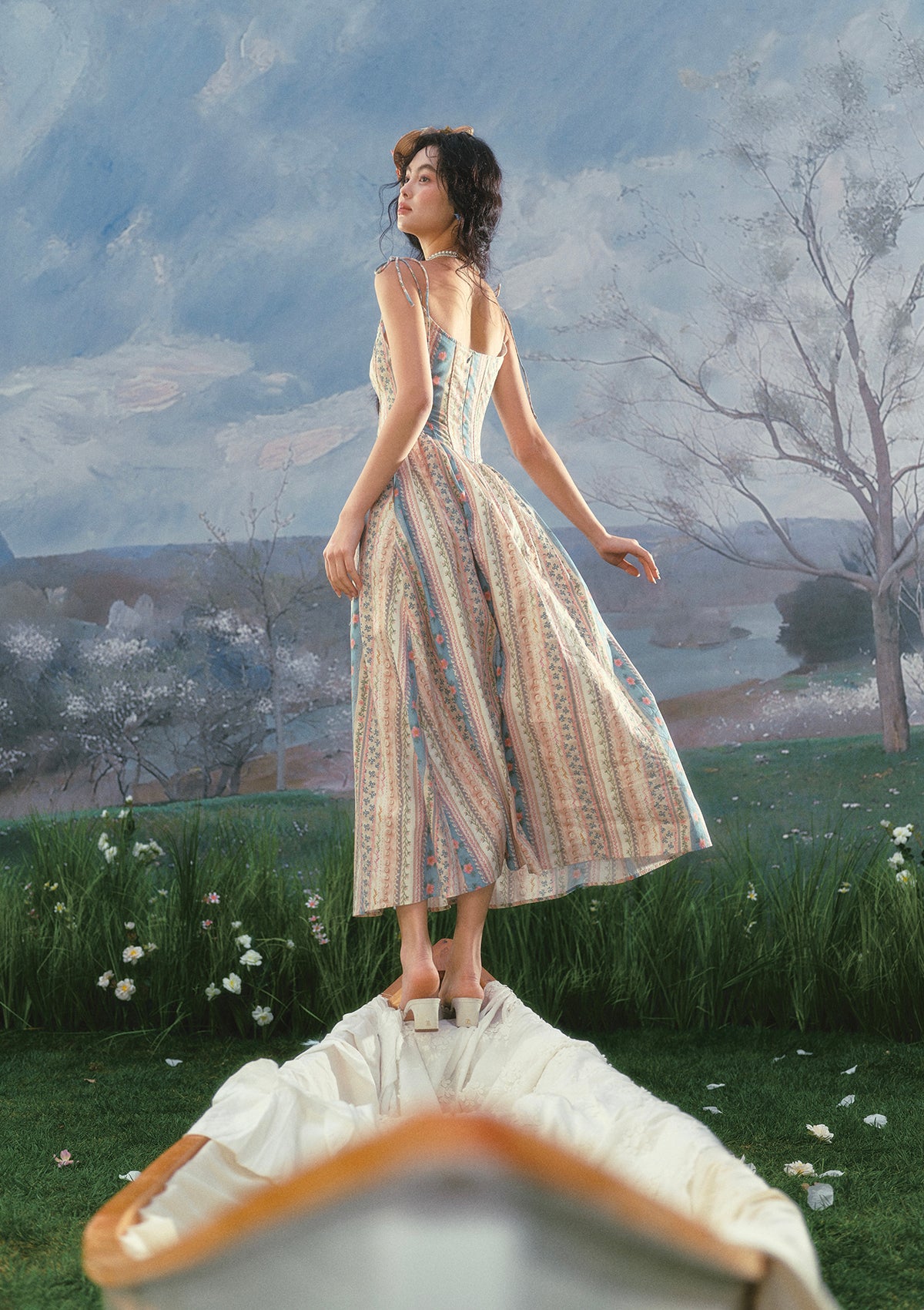 Regenbogenbrücke Kleid