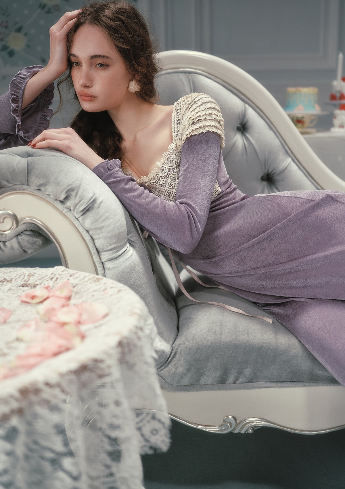 Iris Dream Knit Dress Pre-order / XL