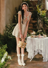 Meadow Vine Corset Dress (Short)