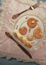 Rose Tea Break Pillow