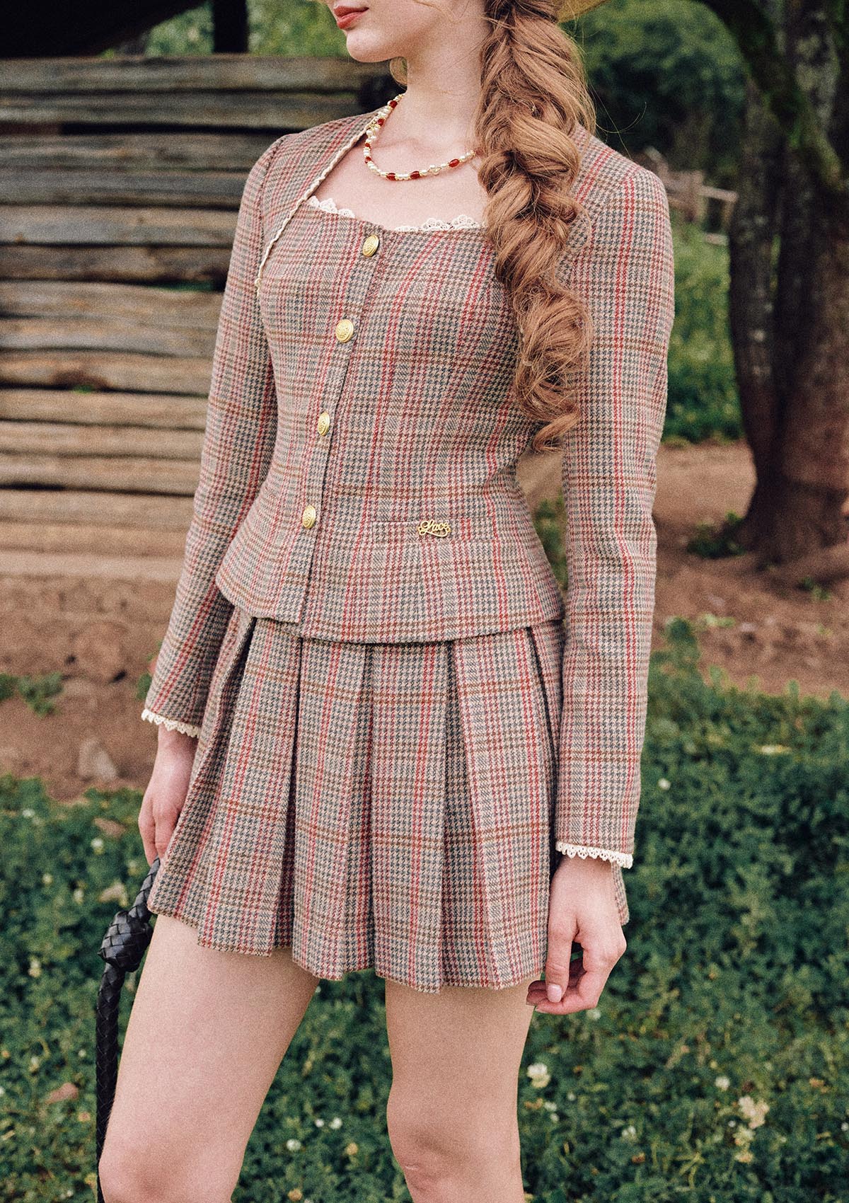 St. Paul Pastoral Houndstooth Jacket