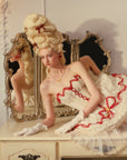 Poem of Bygone Days Puffy Mini Dress