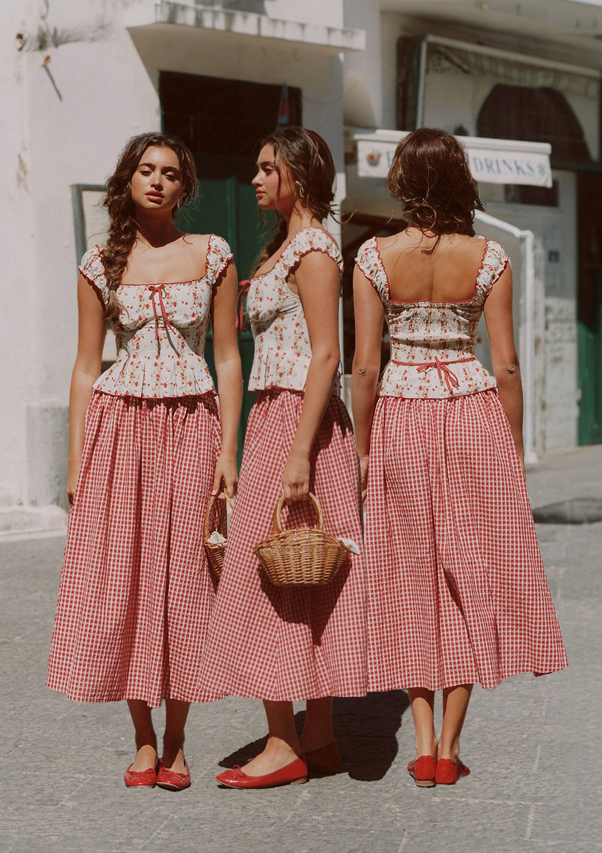 Wildberry Picnic Blouse