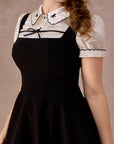 Curve&Plus Beyond Campus Black Dress(Short)