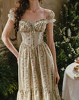 Meadow Vine Corset Dress (Long)