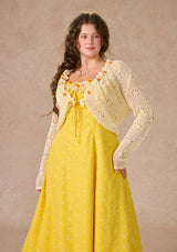 Curve&Plus Little Orange Cardigan