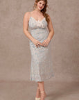 Curve&Plus Swan In The Late Summer Dress