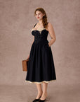 Curve&Plus Berry Buccaneer Dress(Long)