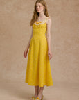 Kleines oranges Kleid