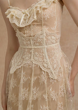 Lace Bouquet Corset (underbust)