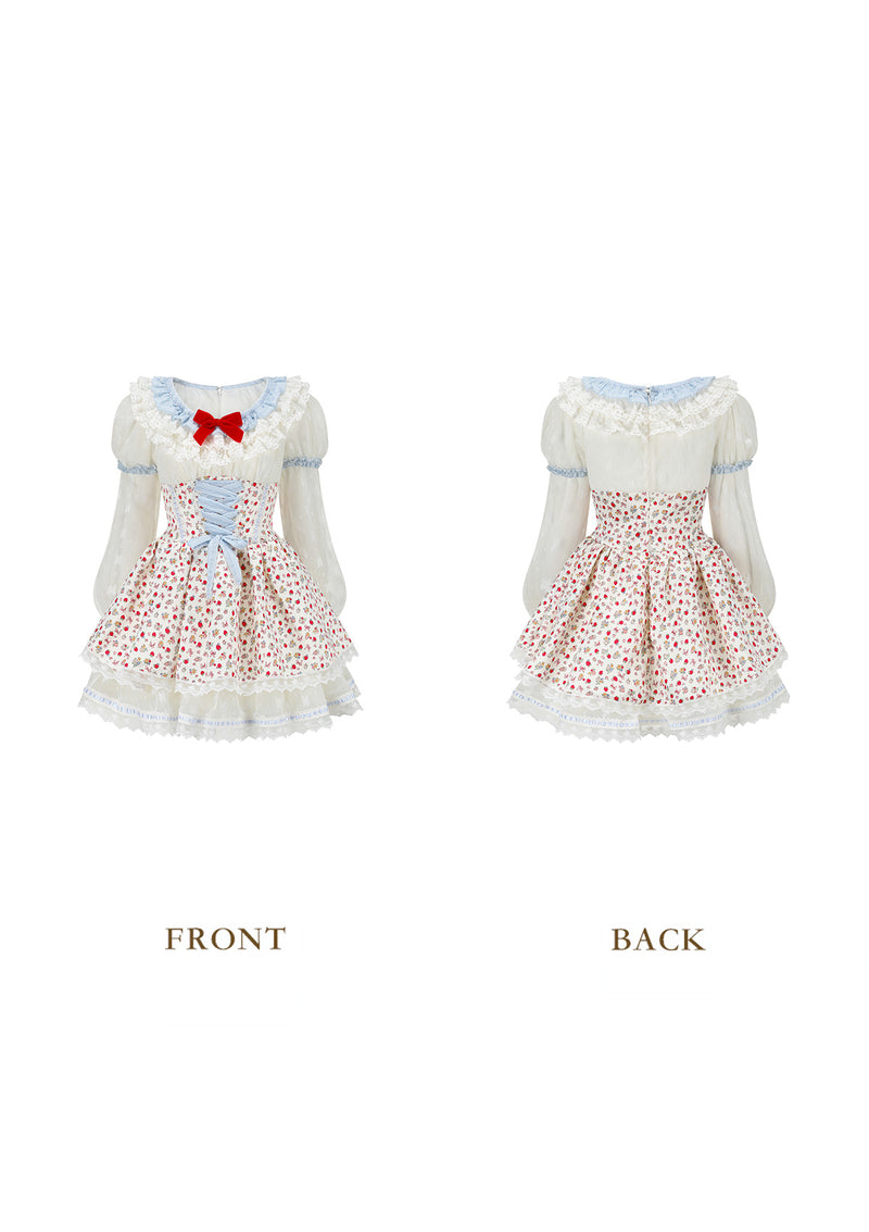 Berry Katie Rabbit Corset Dress