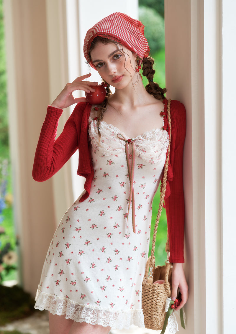 The Little Red Rose Dress The Little Red Rose Dress