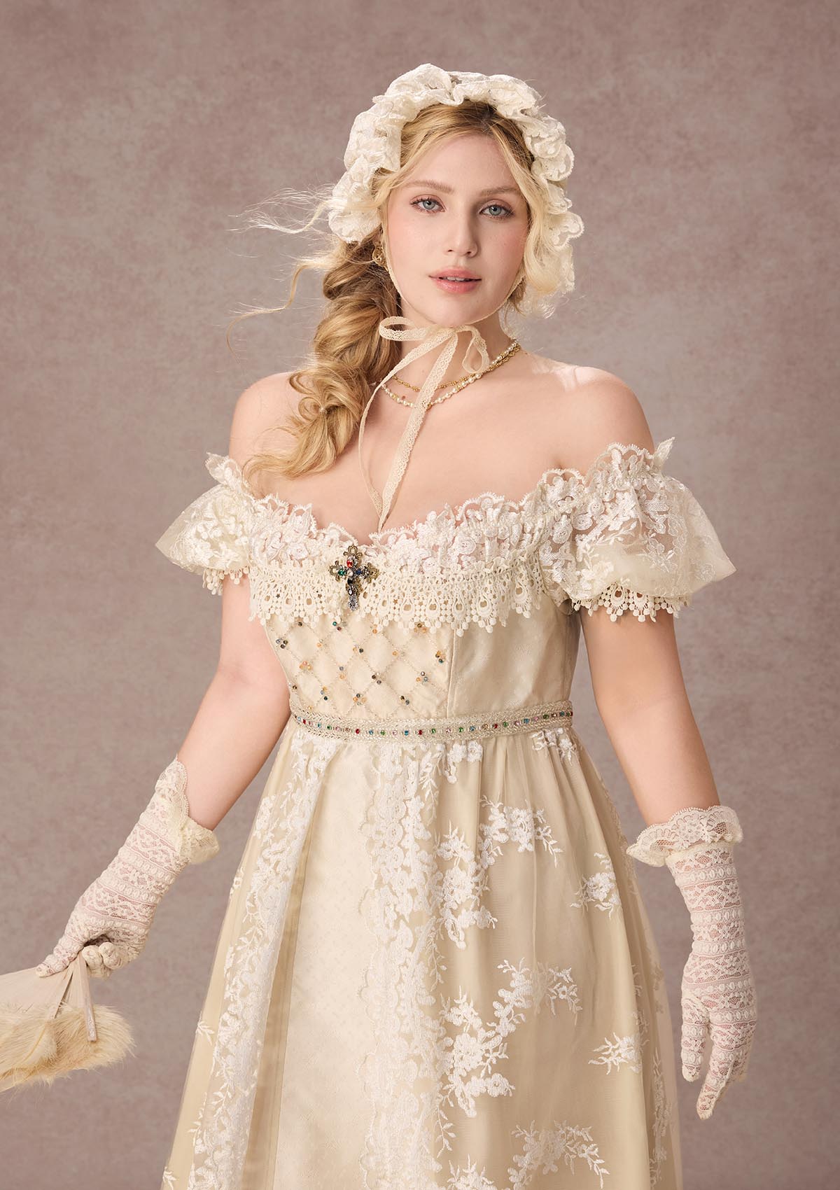 Curve&Plus Starlit Lament Empire Dress